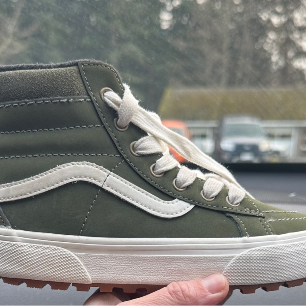 Vans SK8 Hi-Top All Terrain MTE Cold Weather Green High-Top Sneakers